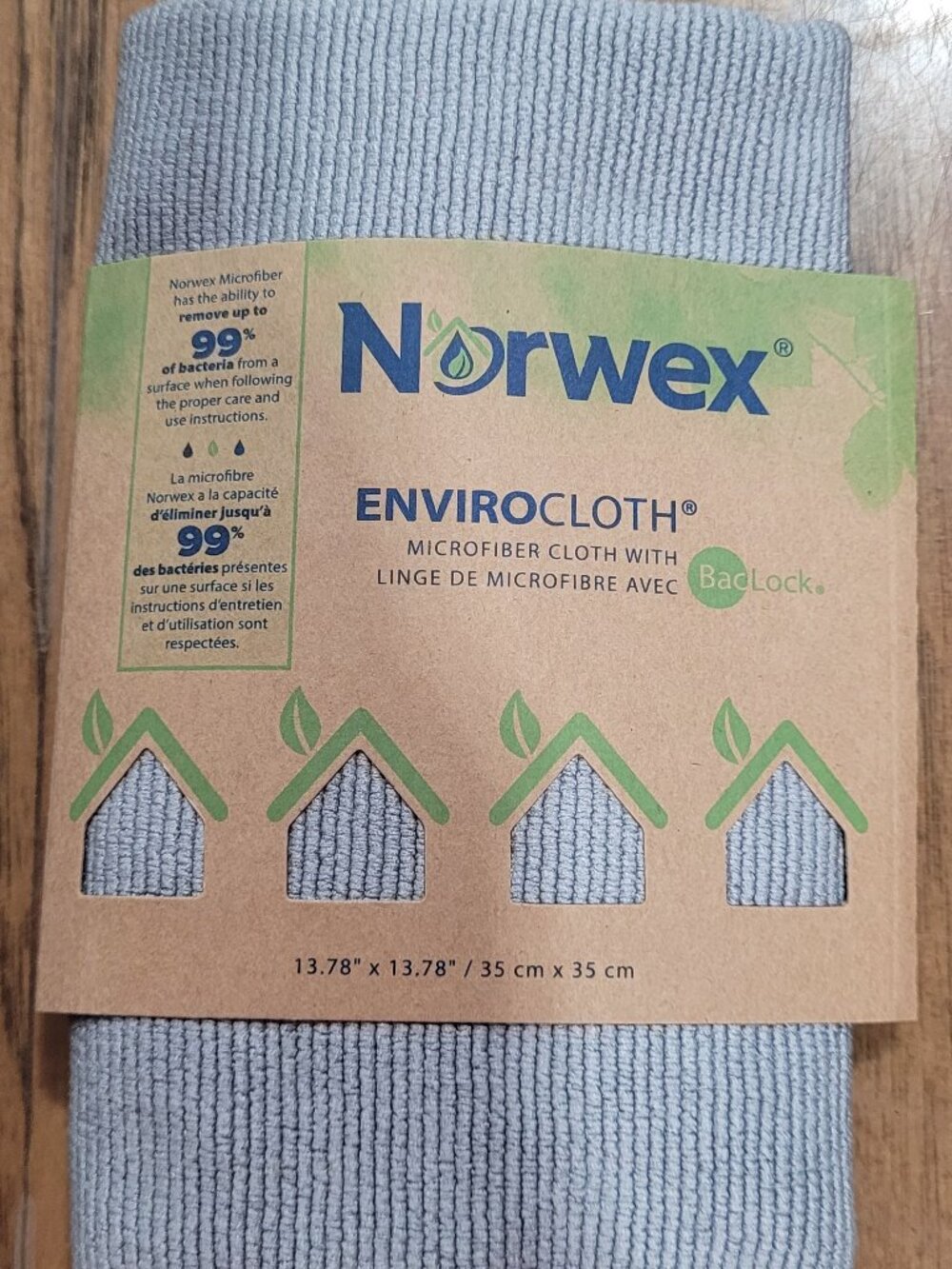 NIP Norwex  enviro‎ cloth grey